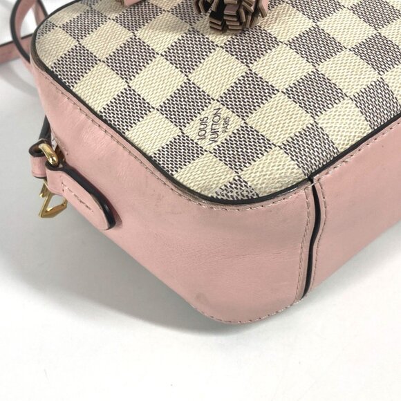 LOUIS VUITTON Pink Damier Shoulder Bag - Picture 7 of 16